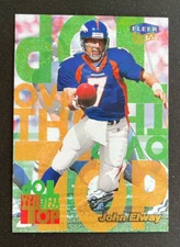 1999 Fleer Ultra Over the Top John Elway QB 8 of 20 OT Nrmt Range (HYR)