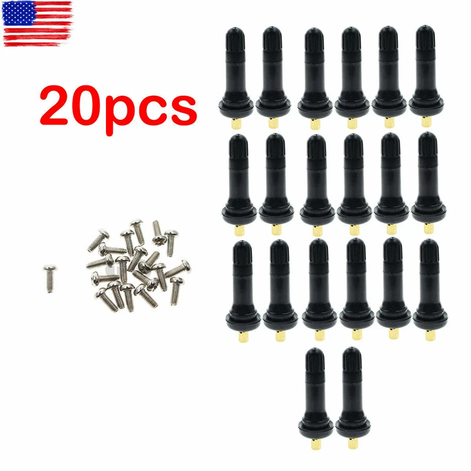 20pc TPMS Tire Pressure Sensor Valve Stem For GMC Sierra 1500 2500 Yukon Terrain - Изображение 3 из 4