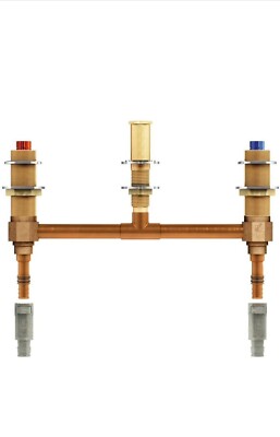 Moen 4798 M-PACT VALVE 3 Hole Roman Tub Fixed PEX/COLD Expansion