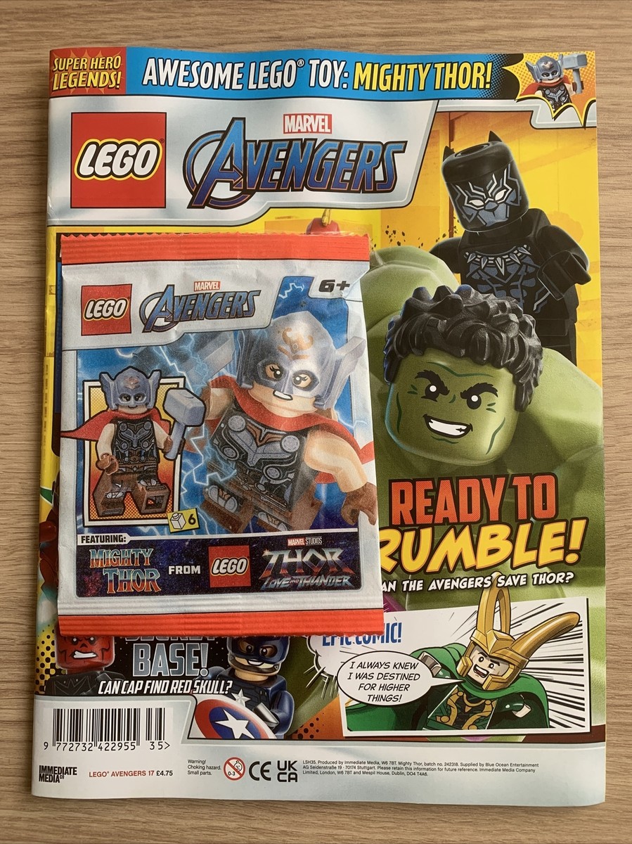 Lego Superhero Legends magazine Avengers #17 2023 Mighty Thor
