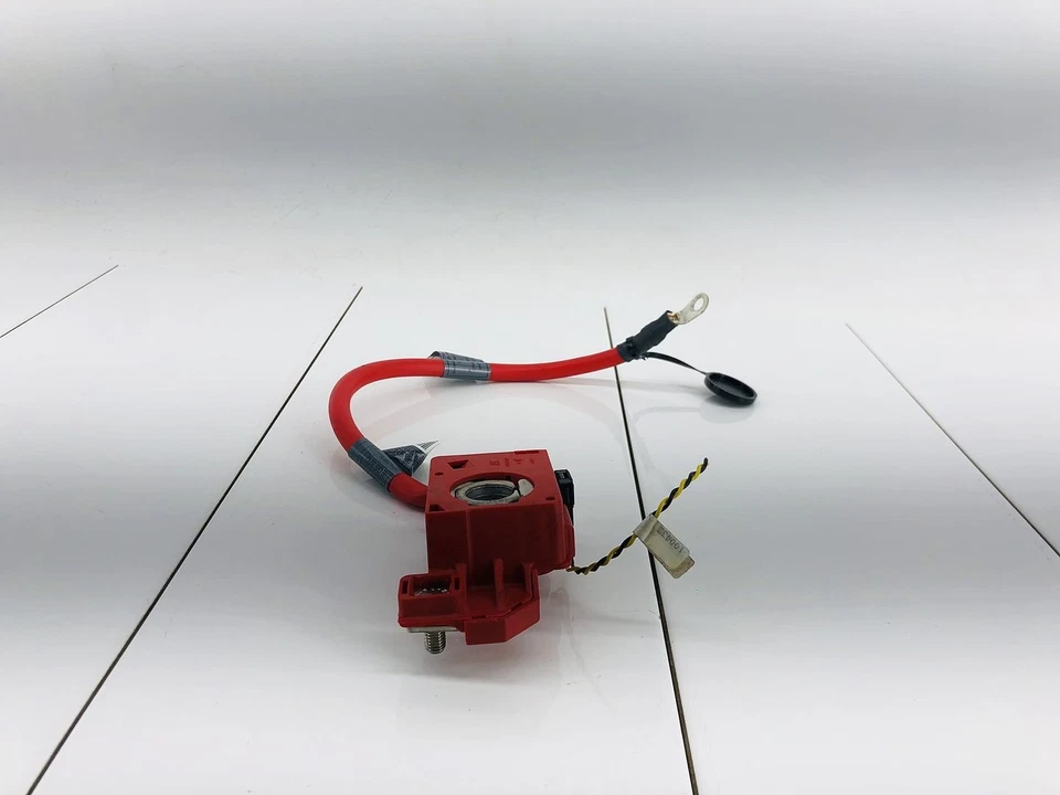 07-13 BMW 328I E90 3.0L L6 MOTOR DE GAS BATERÍA POSITIVA CABLE TERMINAL OEM Foto 4 de 4