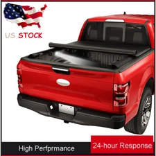 Roll Up Soft Tonneau Cover 5.5' Short Bed For Ford F-150 2004 2005 2006 - 2014