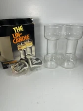 THE UN-CANDLE by Corning Vintage Floating Candle Set Complete 1970s Original Box