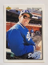 1992 Upper Deck - Orel Hershiser #261 Los Angeles Dodgers 