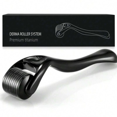Derma Roller für Haar- & Bartwachstum - 540 Pins Titan Microneedling Herren/Damen