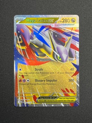 Mega Latias ex MEG 100/132 Mega Entwicklung Double Rare Pokemon Karte ENG NM