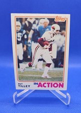 1982 Topps - In Action Pat Tilley #476