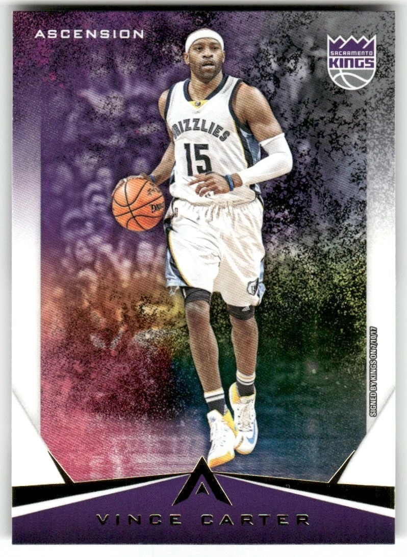 Vince Carter - 2017-18 Panini Ascension Basketball - Sacramento Kings #86