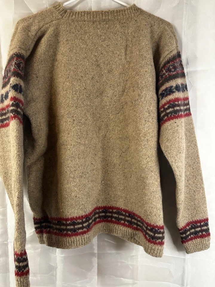 Женский большой пуловер BKLE свитер шерстяная смесь  - Изображение 2 из 4