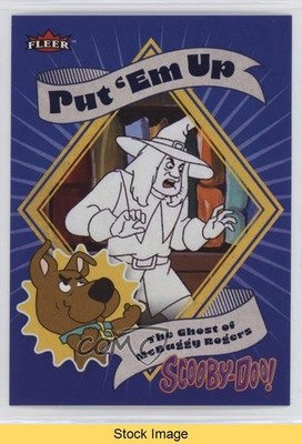 2024 Fleer Scooby Doo Put 'em Up! Stickers The Ghost of McBaggy Rogers READ au7
