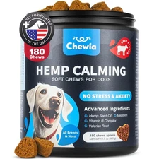 Hemp Calming Chews for Dogs Dog Calming Treats Anxiety Relief for Dogs with L Th