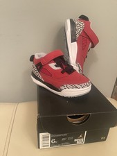 Size 6c - Air Jordan Spizike Low TD Toro Sneakers New With Box