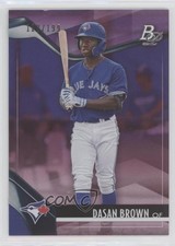 2021 Bowman Platinum Top Prospects Pink 128/199 Dasan Brown #TOP-99 s1i