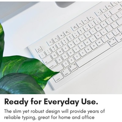 Macally Peripherals MKEYE FULL SIZE USB KEYBOARD FOR MAC & PC