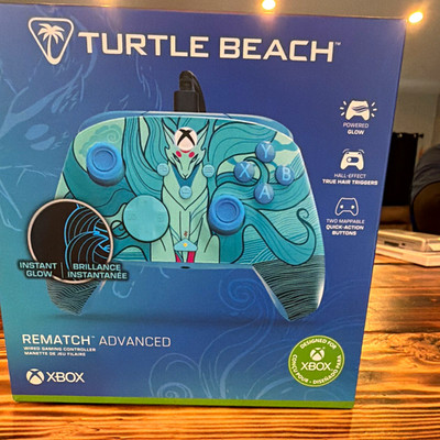 Turtle Beach Rematch Advanced Wired USB-C Controller Hall Effect Glow 8ft Xbox