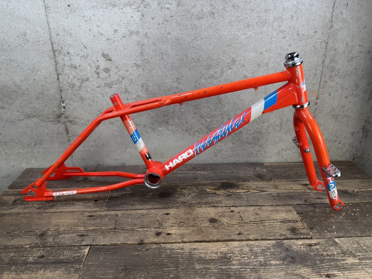 1986 Haro Freestyler Bmx Frame And Fork 20” Vintage Old School FST