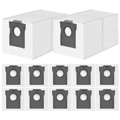 Pack of 12 Vacuum Cleaner Bags for Dreame L20/X40/X50 Ultra Complete,