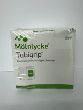 Molnlycke Tubigrip Natural Size F Tubular Bandage 10M Box 10.9 Yards REF 1438