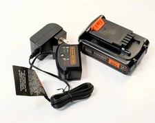 BLACK DECKER 20V Power Connect 1.5Ah Lithium Battery and Wall Charger Combo