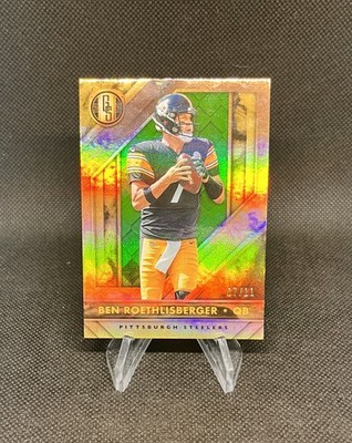 2020 Gold Standard Ben Roethlisberger /11 Jersey Match 07/11 Steelers SSP 🔥
