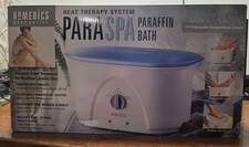 HoMedics PAR200 ParaSpa Deluxe Paraffin Bath. New