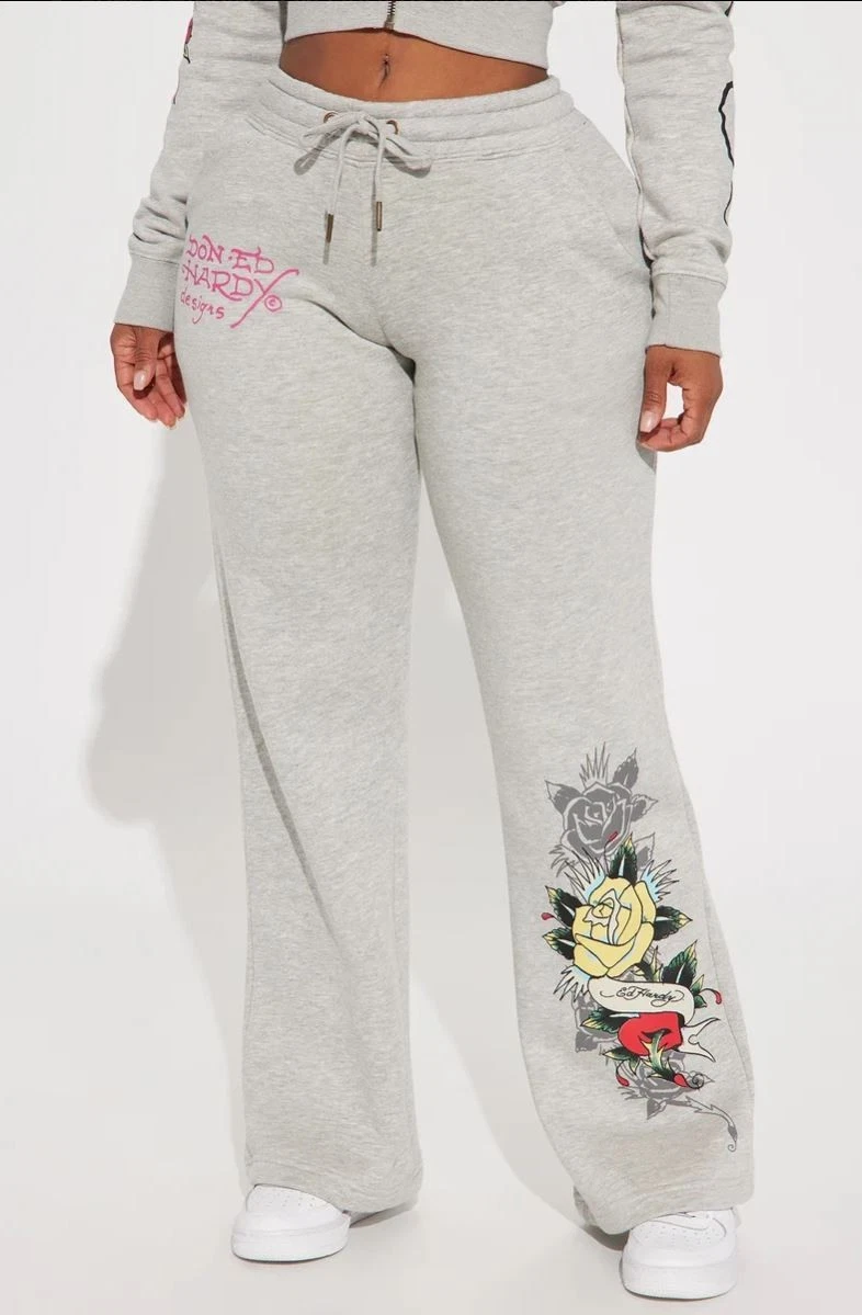 パンツ edhardy velours pants y2k archive 00s M Ed Hardy Regular Size Pants for Women for sale | eBay