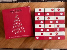 The New Yorker Advent Calendar 24 Mini Puzzles Partially Opened Complete