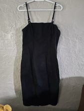 Black Forever 21 Silhouette Dress 