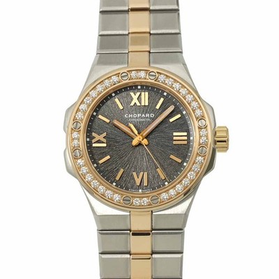 Chopard Alpine Eagle 298617 6002 K18PG Automatic Gray Dial Ladies 90304158