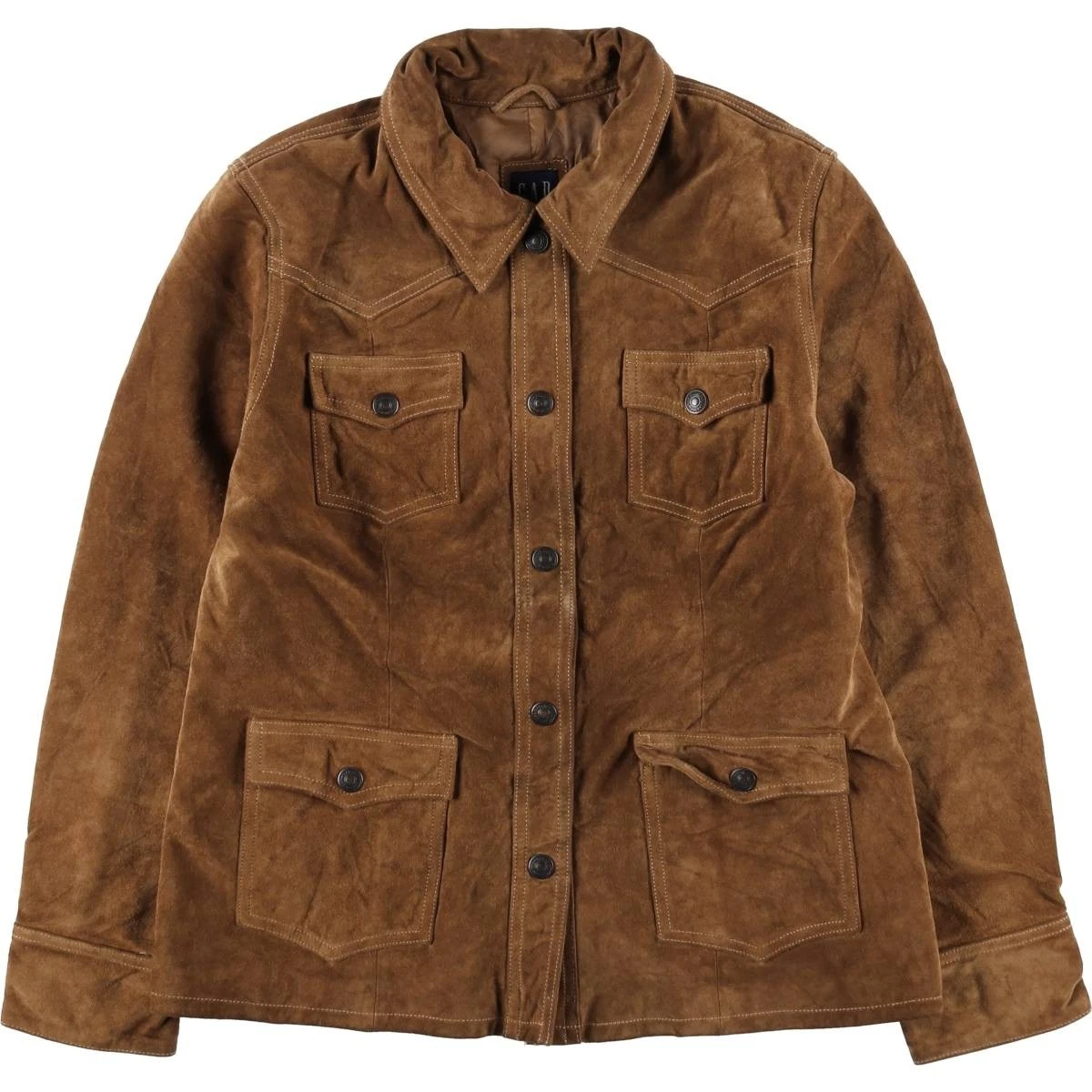 Gap Brown Leather Outer Shell Coats, Jackets & Vests for Women for 