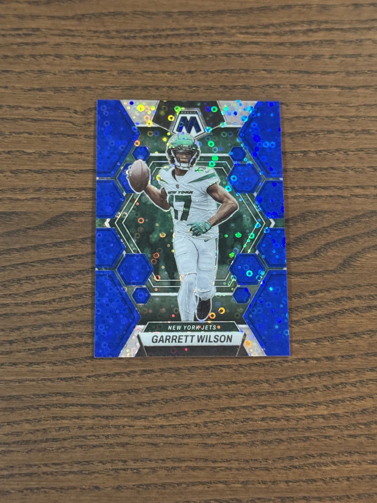 2023 PANINI MOSAIC FOOTBALL GARRETT WILSON BLUE DISCO /75 #75