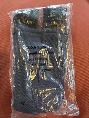Suspenders Navy New In Original Package