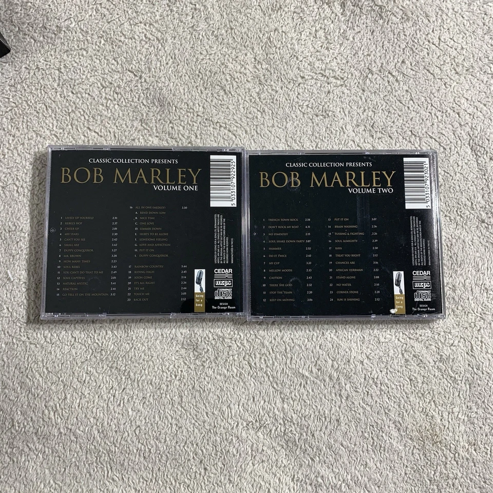 RARE - BOB MARLEY CLASSICS COLLECTION 2 CD SET 2010 SOLAR RECORDS - MADE IN EU - Image 4 of 4