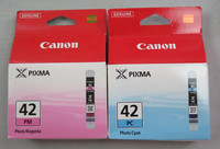 2 Ovp Canon CLI-42 Pc Pm 6388B001 6389B001 Pixma Pro-100 Pro-100S
