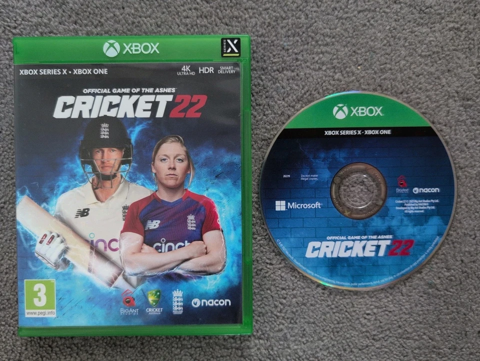 Cricket 22: The Official Game of the Ashes (Microsoft Xbox Series X) PEGI 3+