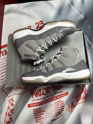 Size 13 - Air Jordan 11 Retro 2010 Cool Grey for sale online  display picture 2