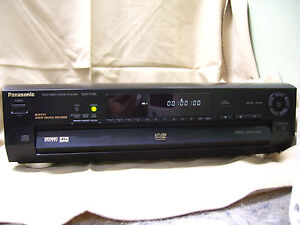 Panasonic DVD-CV50 DVD/Video CD/CD Player 5 Disc Changer RCA Component