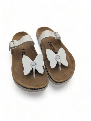 Caffbelem Bio Comfort Collection Regulowane klamrowane sandały motylkowe Rozmiar US 7 - Zdjęcie 1 z 10
