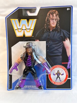 WWE MATTEL RETRO SERIES 1 THE UNDERTAKER WRESTLING ACTION FIGURE
