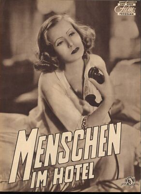 DNF | MENSCHEN IM HOTEL | Greta Garbo, John Barrymore, Joan Crawford | Top