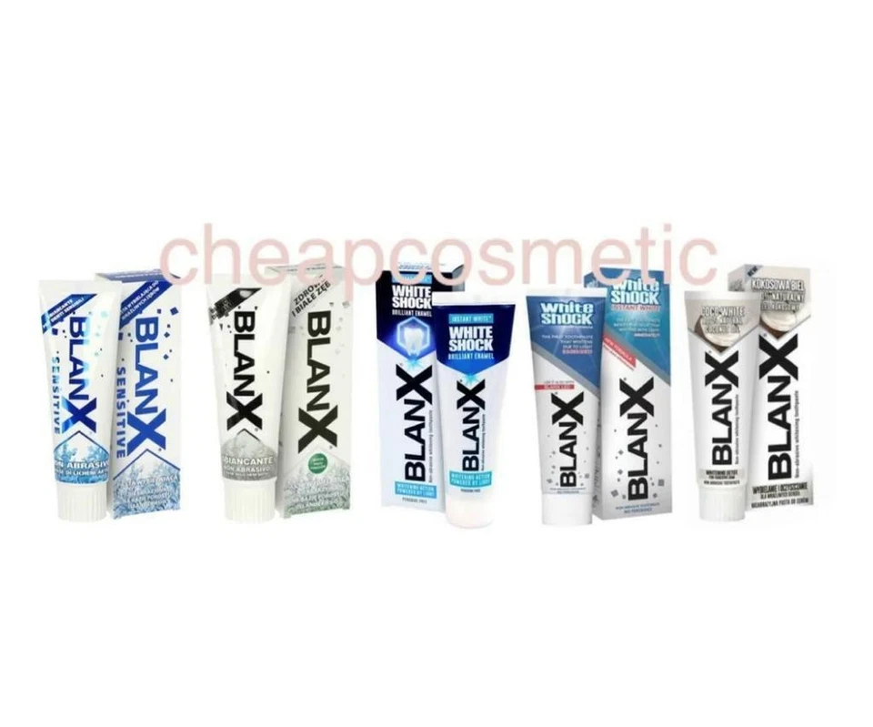 BlanX White Shock Protect /Daily Protect/Instant Whitening Toothpaste