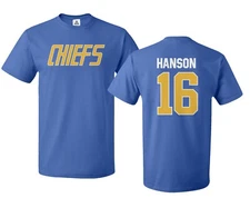 Hanson Brothers Charlestown Chiefs Slap Shot Ice Hockey Movie Men's T-shirt