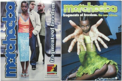 Morcheeba 2000 Fragments 2 Sided Promotional BIG Poster Flawless New Old Stock