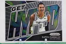 2022 WNBA Panini Prizm Get Hyped Satou Sabally #7