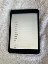 Apple iPad Mini 1st Gen 16GB A1432 9.3.5 GRAY/BLACK WiFi Only