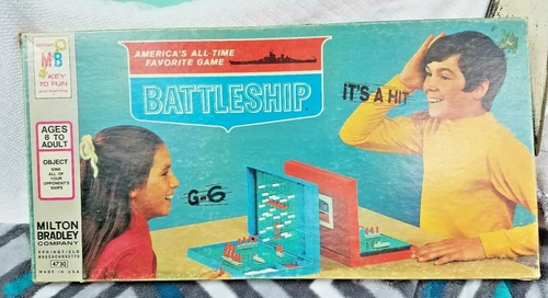 Vintage 1971 Battleship Game Milton Bradley  Complete -NICE!!