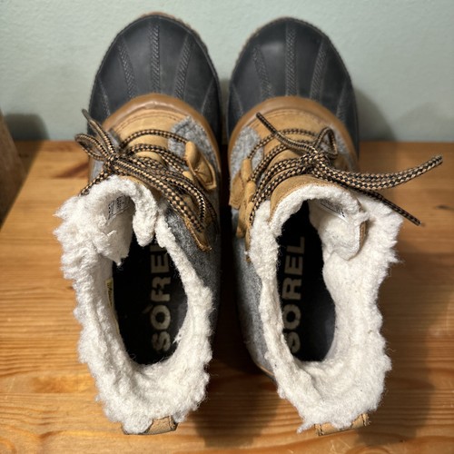 Sorel women’s Out N About Plus Waterproof Duck Boots Size 7 NL3150-052 NICE! - Picture 9 of 12