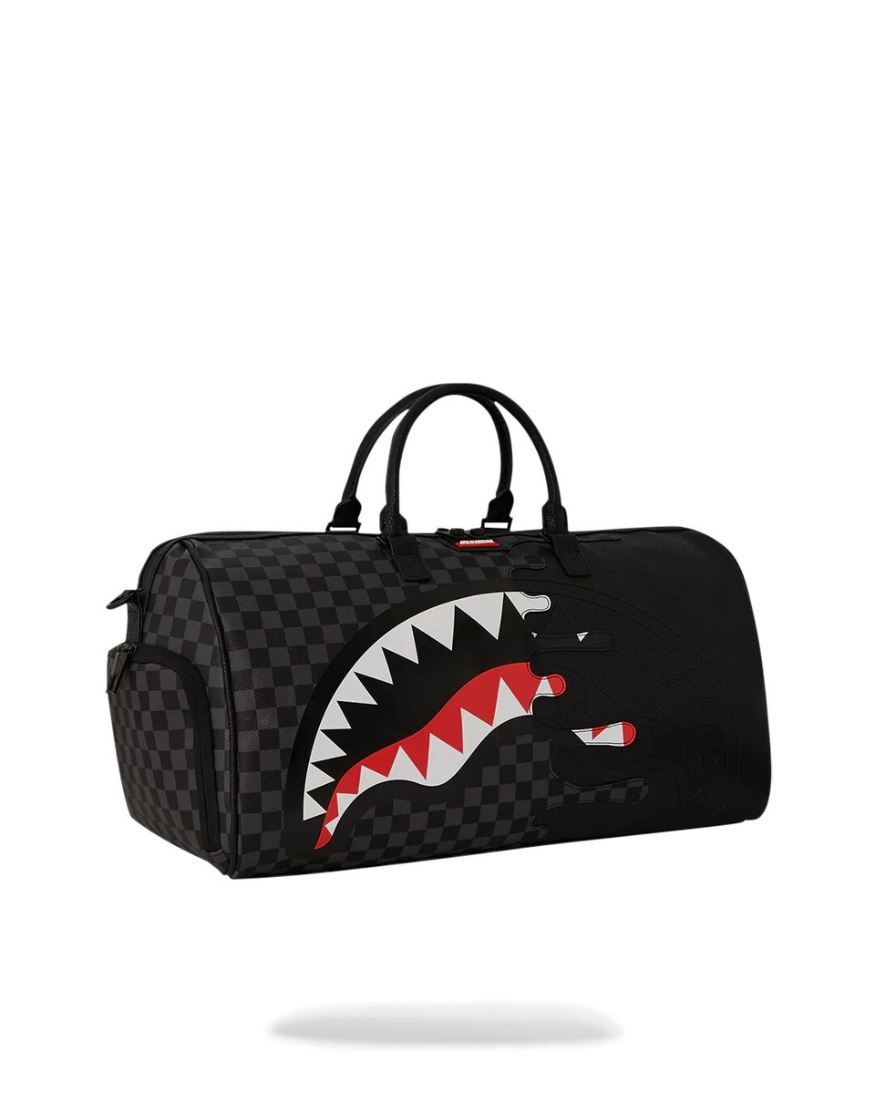 Sprayground Speed Shark Side Swipe Mini Duffle Bag🔥Black Gym