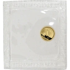 China Gold Panda 1 g 10 Yuan - BU - Mint Sealed - Random Date
