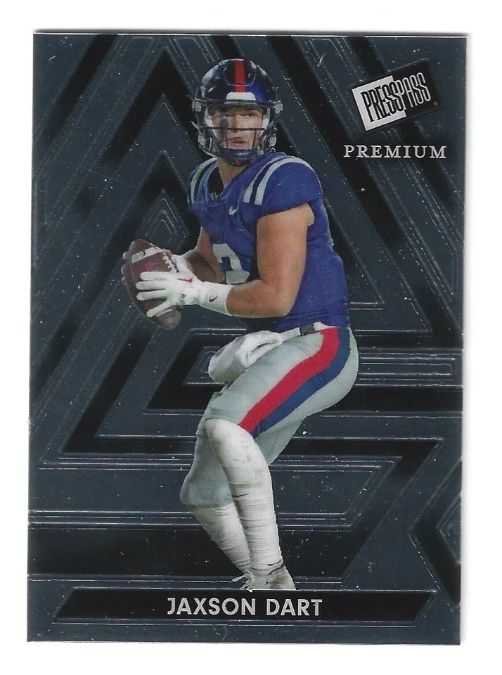 2024 Leaf Press Pass Premium Jaxson Dart #47